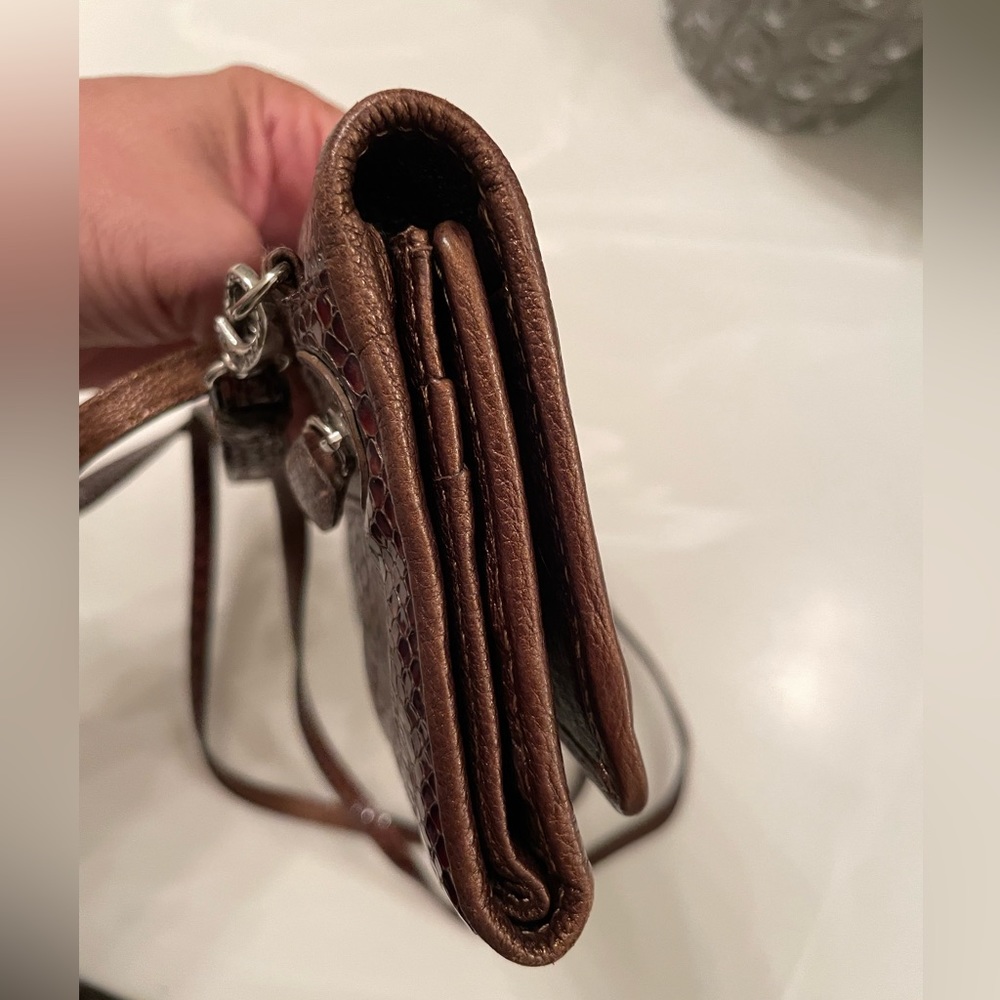 Super Cute Python Embossed Wallet Crossbody - image 6